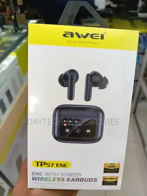 AWEI TP57 ENC Wireless Earbuds Black
