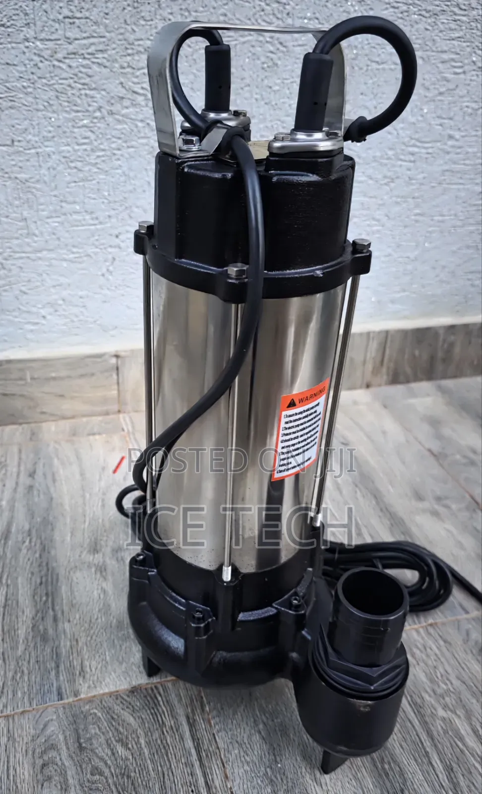 Kunda Electric Sewage Pump/3hp Sewage Pump