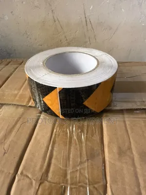 Yellow Black Reflective Tape