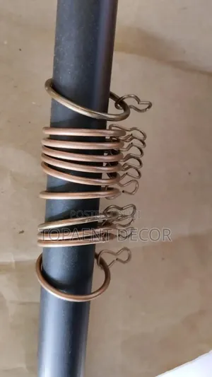 Black,Antic Gold and Silver,Round and Big Size Curtain Rod Rings