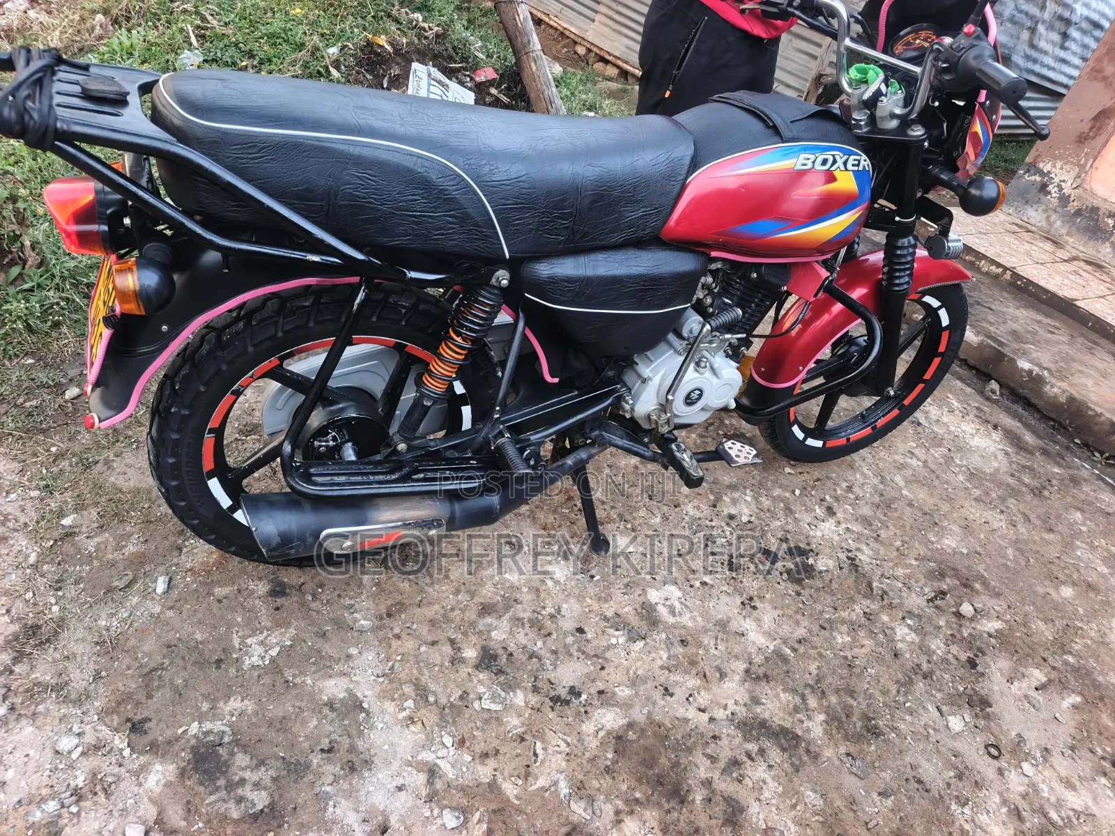 Bajaj Boxer 125 2025 Red