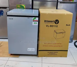 110l Volsmart Deep Freezer - 3-Star Rating, 206Kwh
