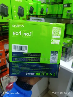 Oraimo SpaceBuds 2 AI Smart 45hrs Playtime True Wireless Earbuds