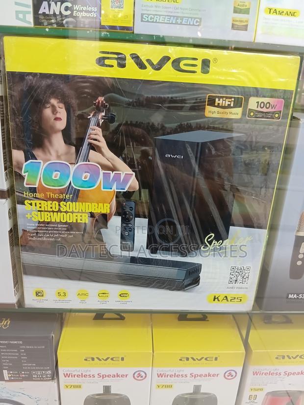 Awei KA25 Home Theater 100W Powerful Bluetooth Speaker - thumbnail 2