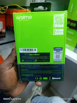 Oraimo SpaceBuds Air+ 30 Hour Long Playtime + Free Case Earbuds