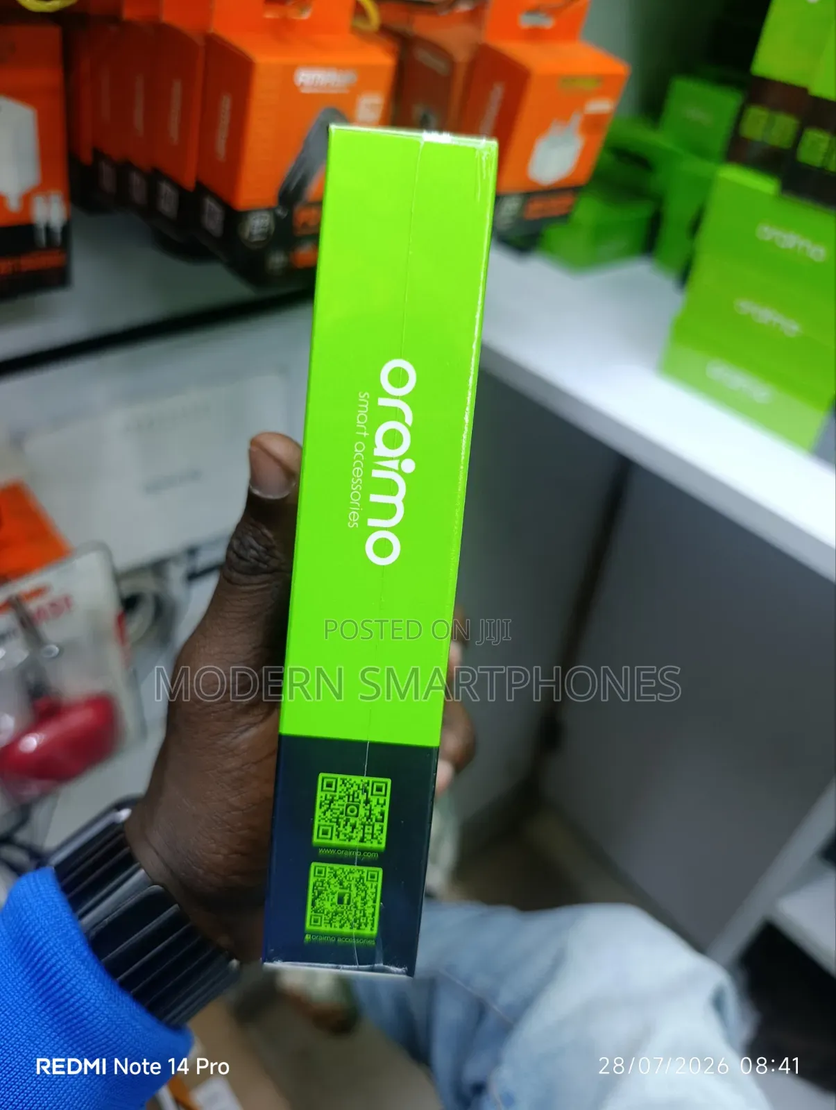 Oraimo SpaceBuds Air+ 30 Hour Long Playtime + Free Case Earbuds