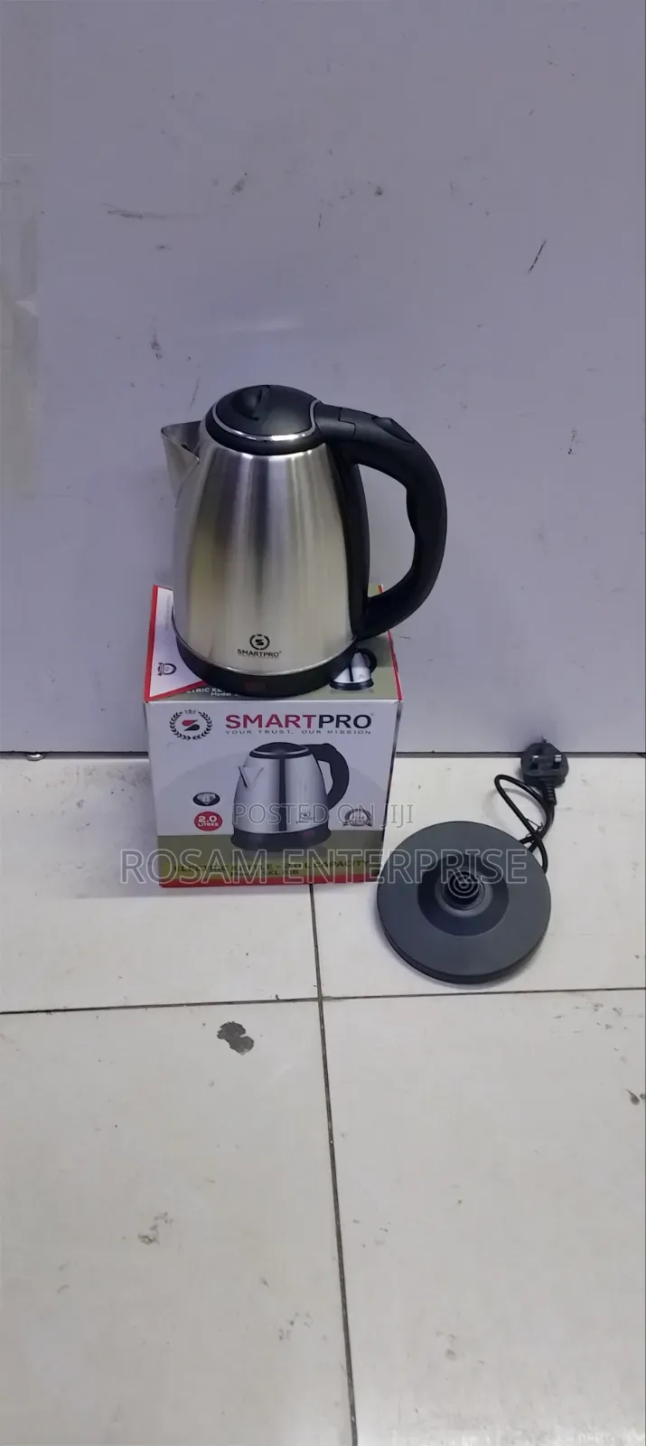 Smartpro 2.0L Electric Kettle