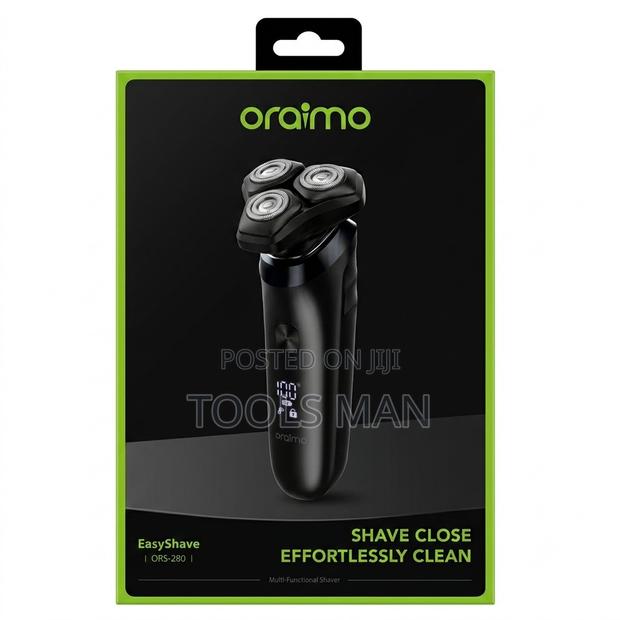 Smoother. Rotary Shaver Oraimo ORS-280 Rechargeable 3D Floating Blades