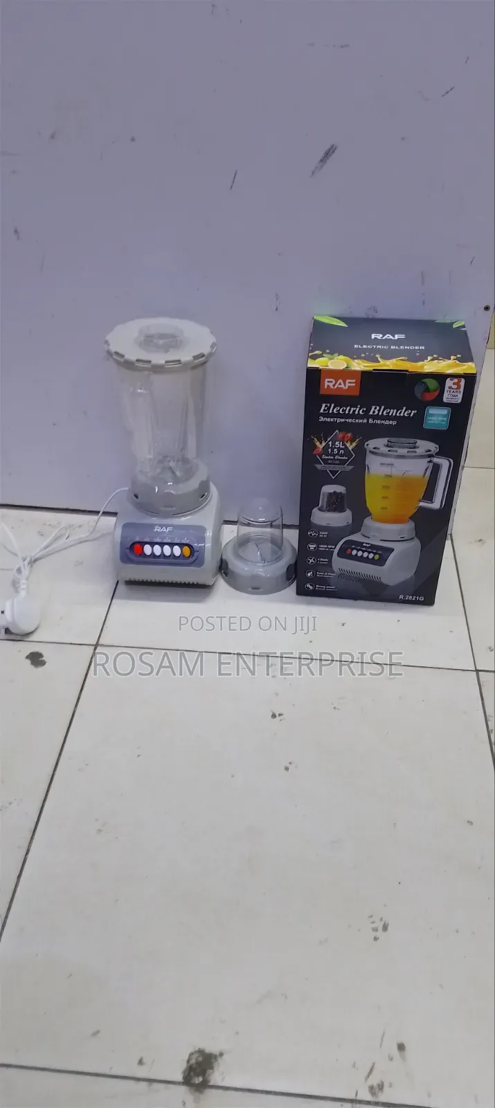 RaF 2 in 1 Electric Blender