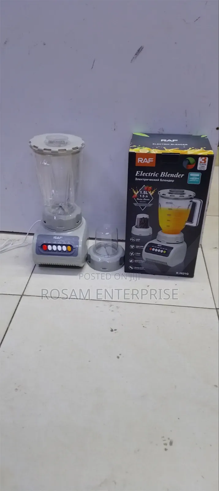 RaF 2 in 1 Electric Blender