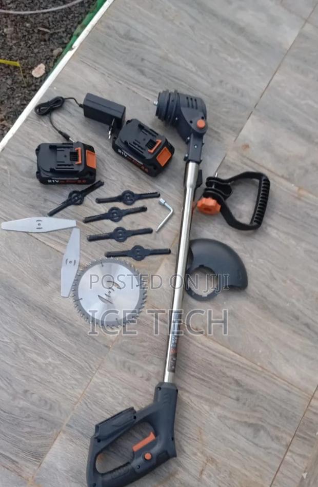 Kzubr Cordless Brush Cutter/21v Rechargeable Brush Cutter