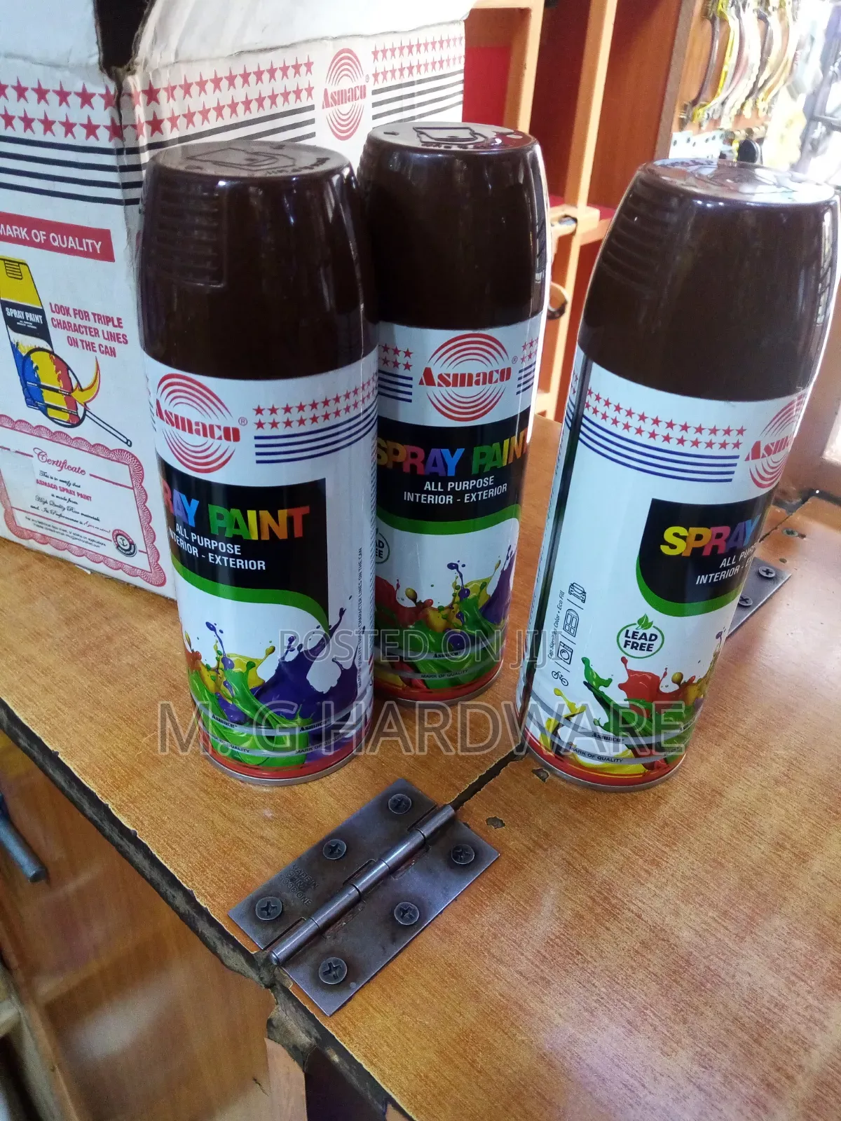 Asmco Brown Spraypaint
