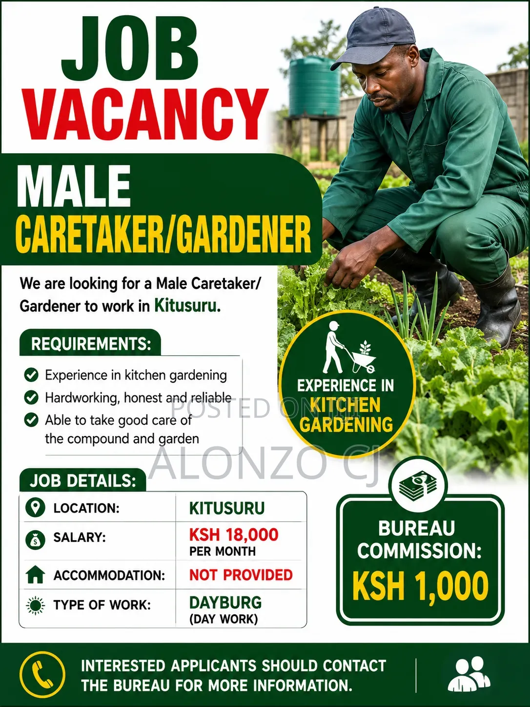 Caretaker/Gardener