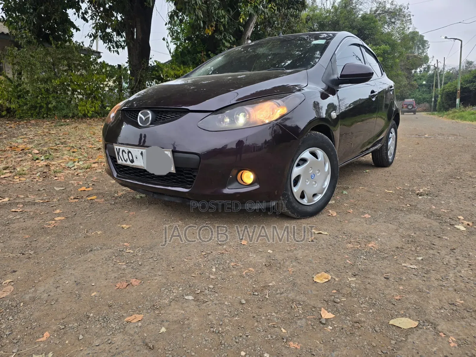 Mazda Demio 2012 Purple