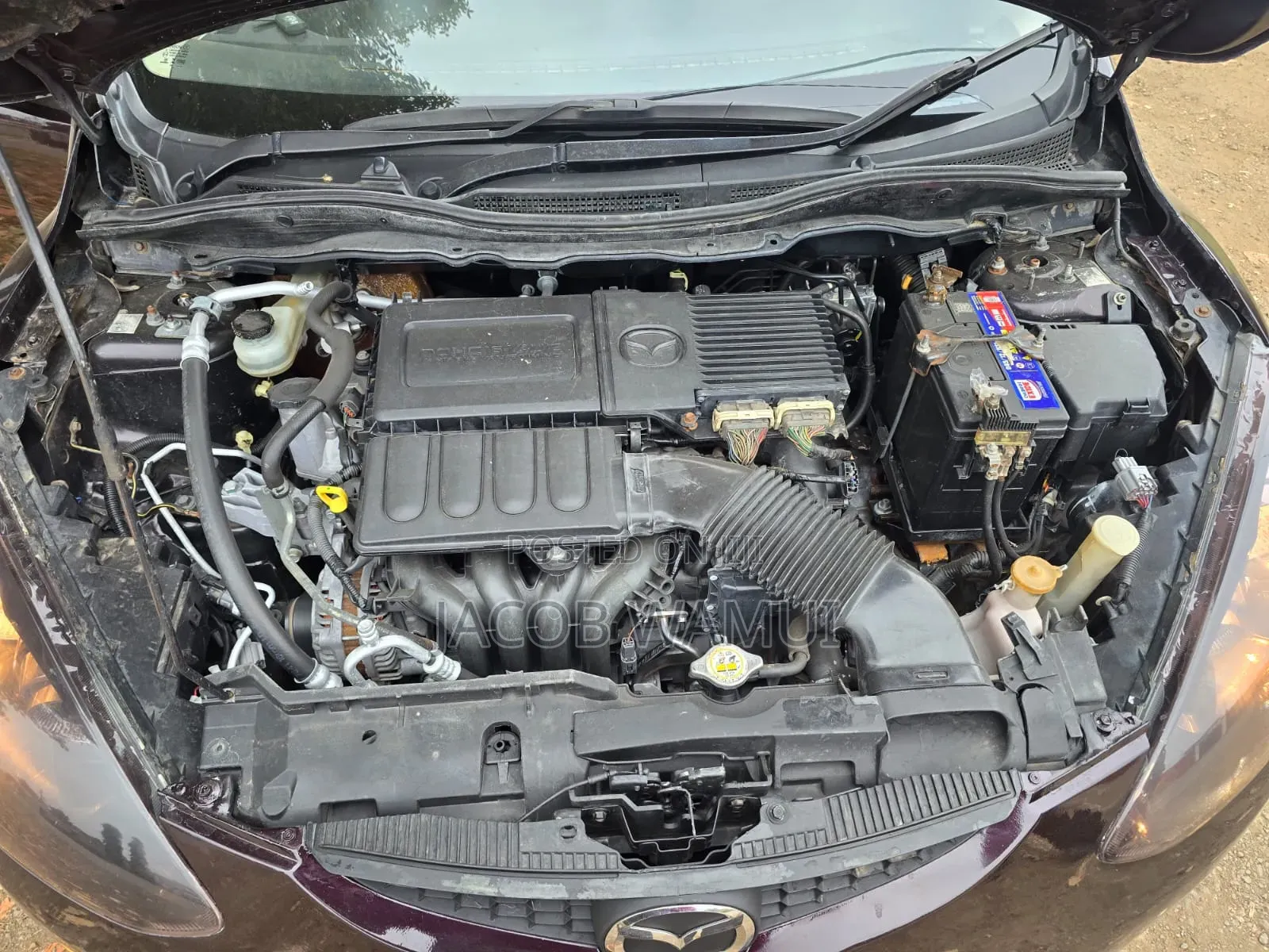 Mazda Demio 2012 Purple