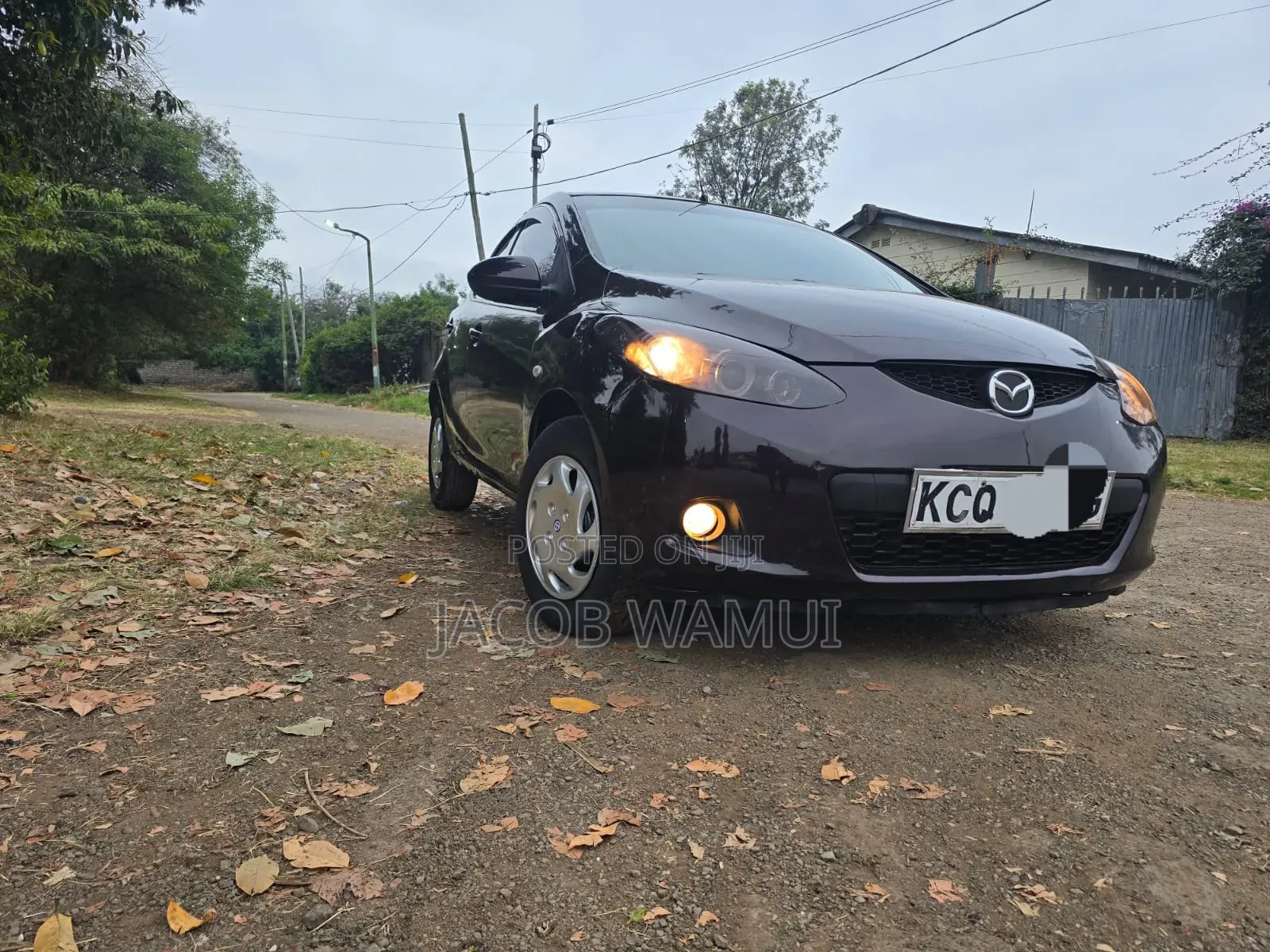 Mazda Demio 2012 Purple