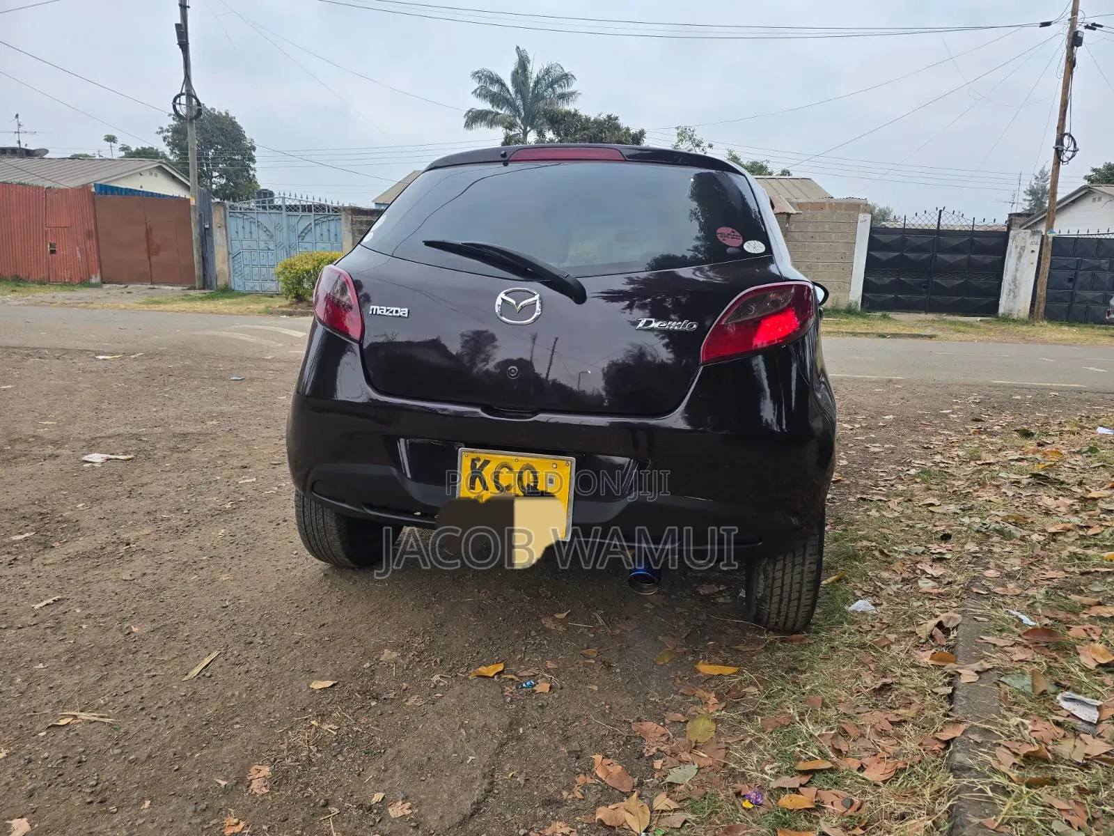 Mazda Demio 2012 Purple