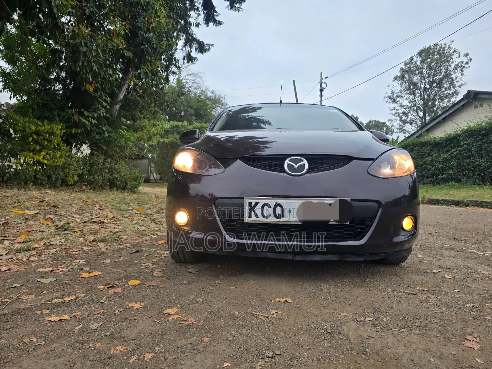 Mazda Demio 2012 Purple