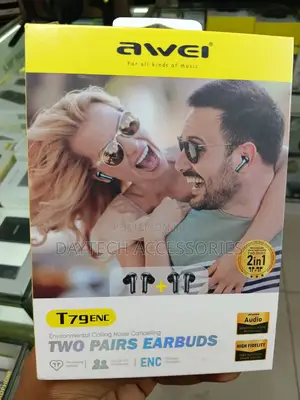 Awei T79 in-Ear Dual Bluetooth Handsfree Earphones