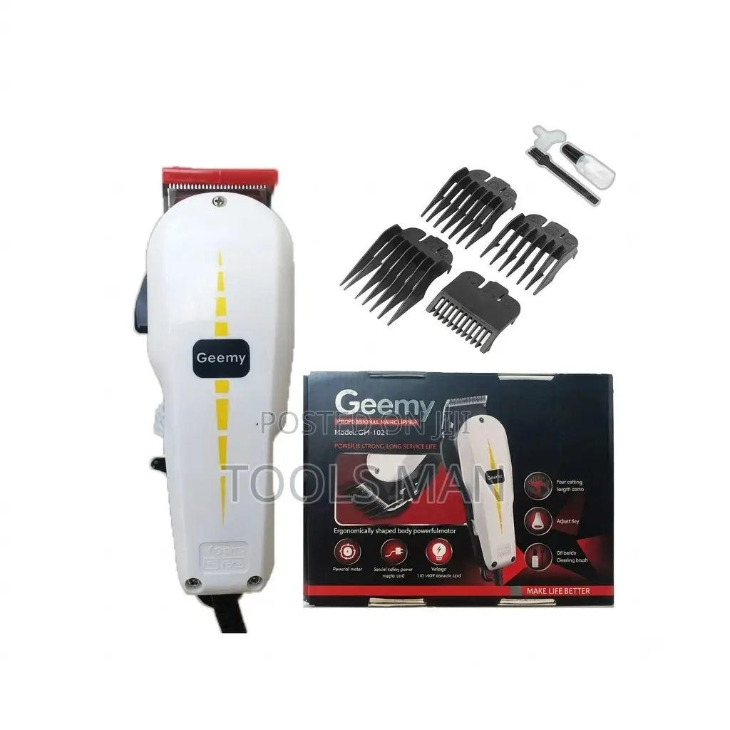 Geemy GM-1021 Professional Corded Hair Clipper Trimmer Shaver Machine