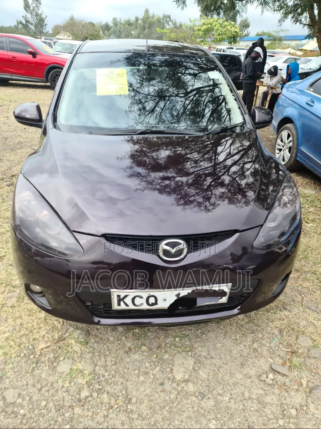Mazda Demio 2012 Purple