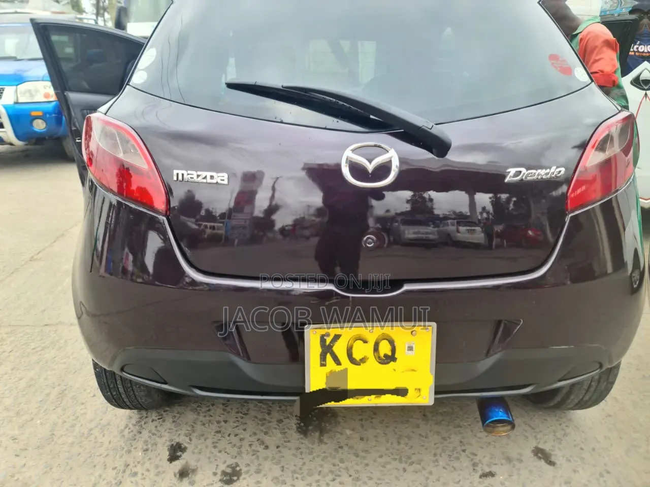 Mazda Demio 2012 Purple