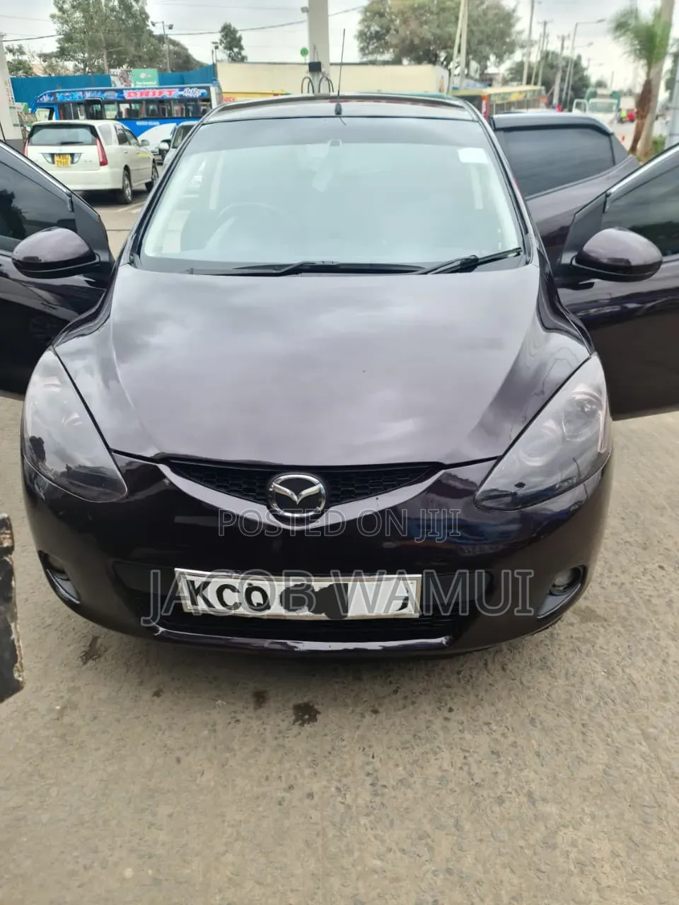 Mazda Demio 2012 Purple