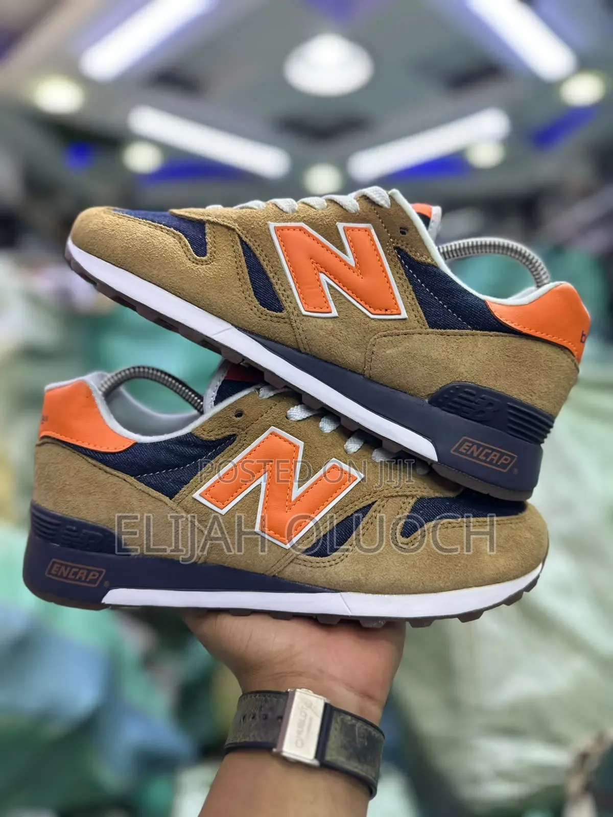 New Balance 1300 X Levi’s “ Denim Orange “ Quality Leather