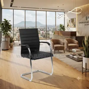 Office Chairs; High Back Leather Professional Demand Visitors Chair