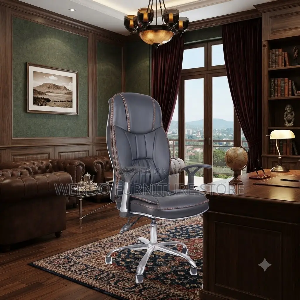 Office Chairs; High Back Executive Tilting Recliner Office Chairs