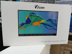V2com 15.6” Portable Touchscreen External Display Monitor - Black