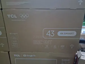 TCL 43" Inch Ultra HD Smart LED , Bluetooth Enabled TV