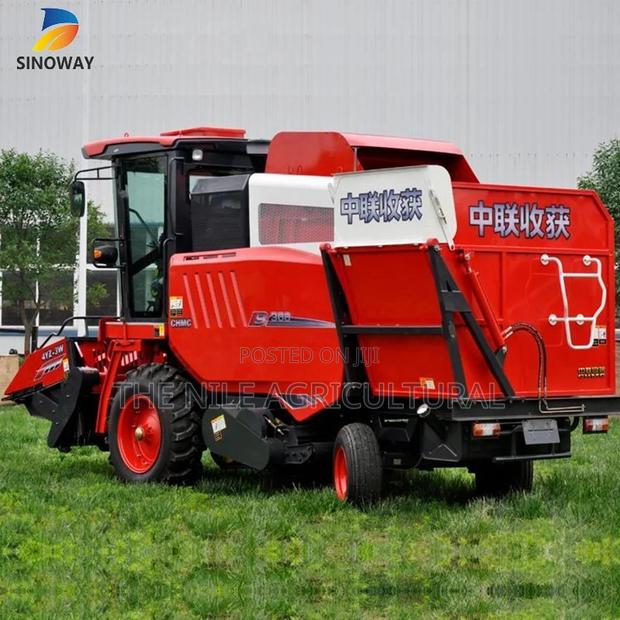 China Mini Corn Combine Harvester and Thresher - main view