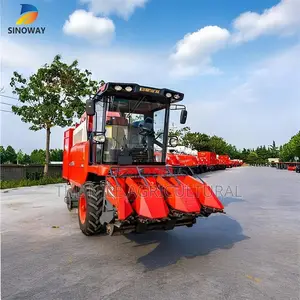 China Mini Corn Combine Harvester and Thresher