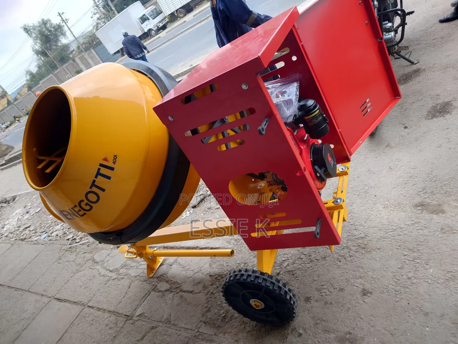 Portable Concrete Mixer Menegotti (Brazil)