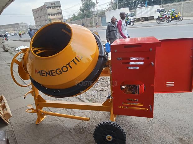 Menegotti Construction 400L Concrete Mixer -High Performance - main view