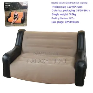 Inflatable 1 Seater Sofa With Armrests