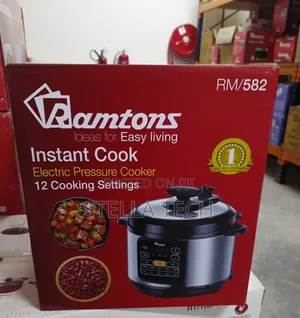 6 Litres Ramtons Electric Pressure Cooker