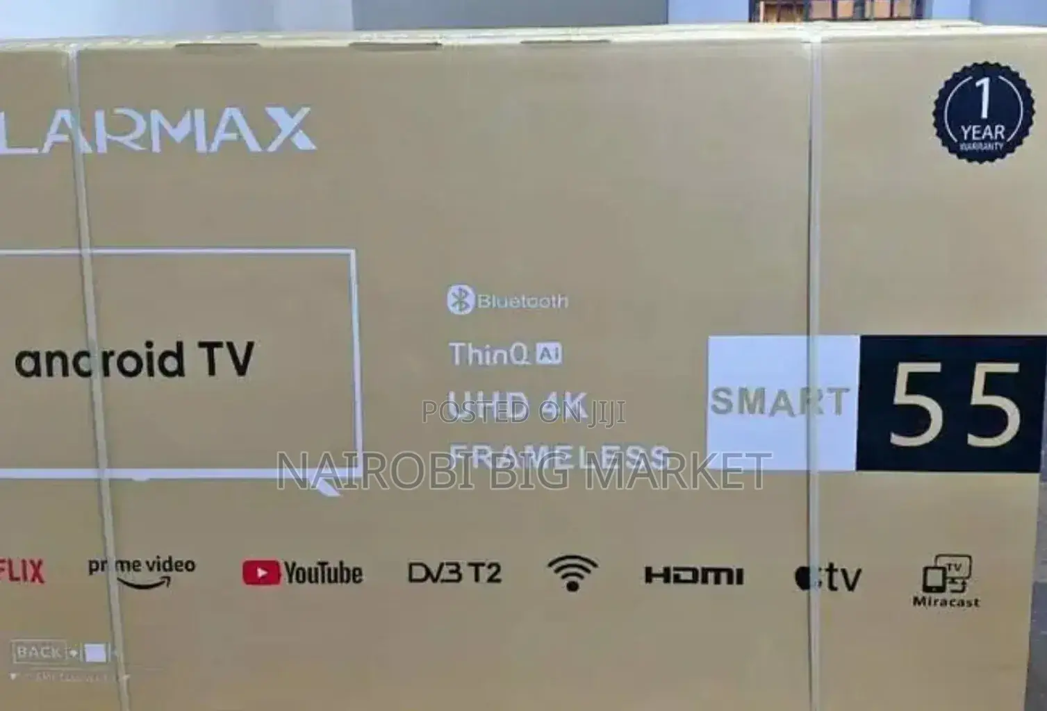 Frameless YouTube Netflix 32 Inch Qled TV