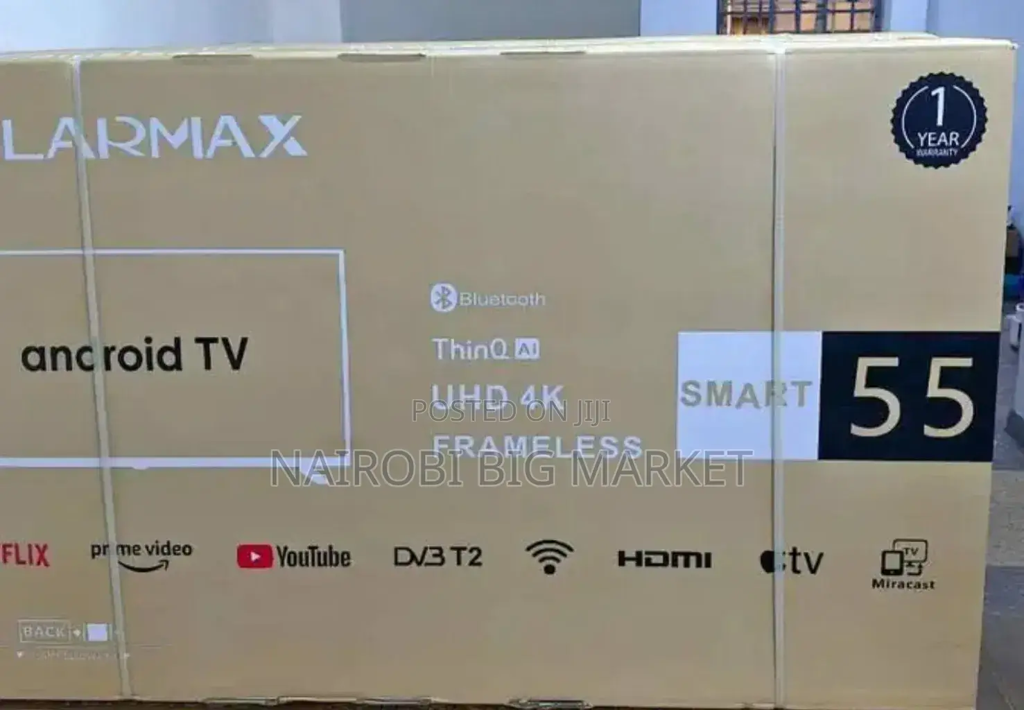 Frameless YouTube Netflix 32 Inch Qled TV