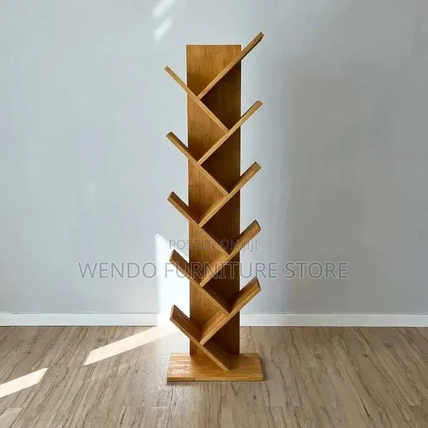Bookshelf : Tree Alta Oak Wooden Bookcase
