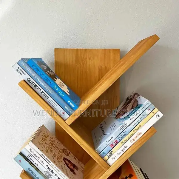 Bookshelf : Tree Alta Oak Wooden Bookcase