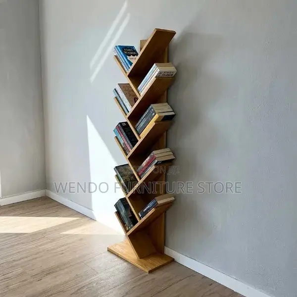 Bookshelf : Tree Alta Oak Wooden Bookcase