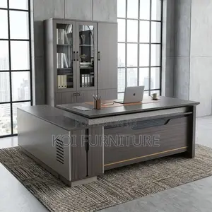 Office Desk; Executive 1.8 Meters L Shaped Office Modern Urban Desk