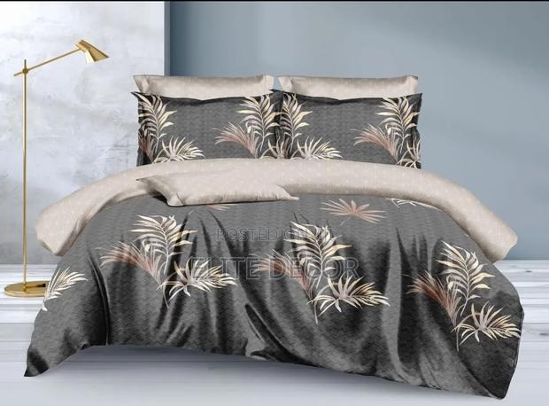Cotton Binded Duvet Set 7×8 Ft – Complete Bedding Set - thumbnail 4