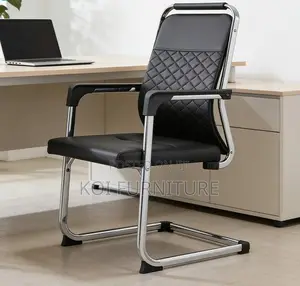 Office Chairs; Black High Backrest Executive Modern Office Visits Seat