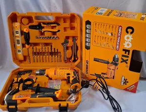 Coofix Electric Drill/114pcs Corded Drillset