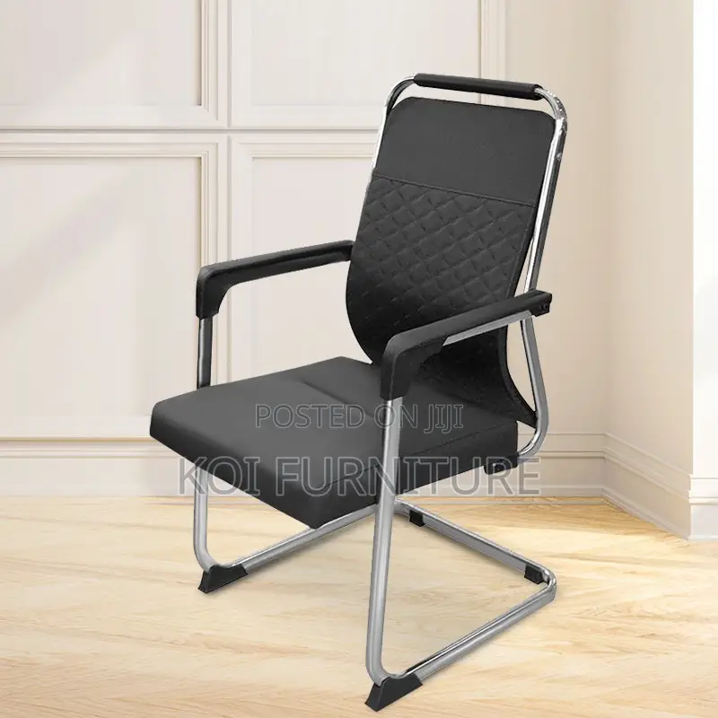 Office Chairs; Black High Backrest Executive Modern Office Visits Seat