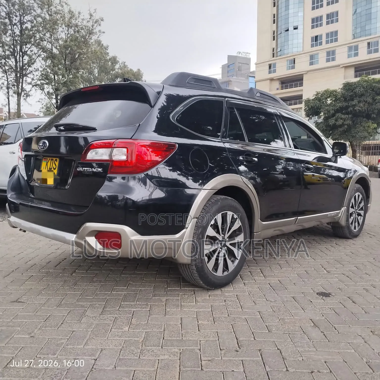 Subaru Outback 2017 Black