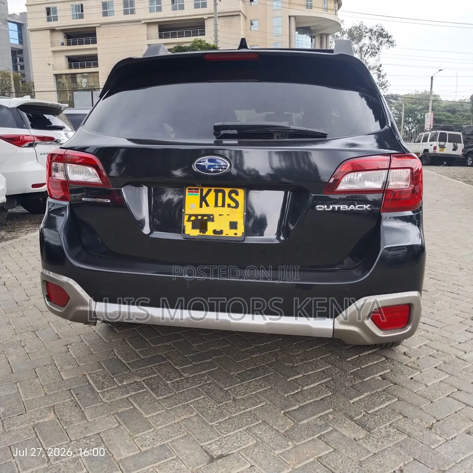 Subaru Outback 2017 Black